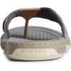 Sperry mens Baitfish ThongSandals(Grey)