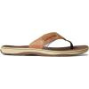 Sperry mens Baitfish ThongSandals(Light Brown)