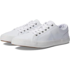 Sperry Men’s Striper Leather Sneakers(Leather White)