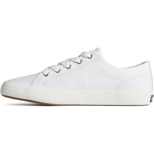 Sperry Men’s Striper Leather Sneakers(White)