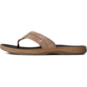 Sperry mens Baitfish ThongSandals(Brown)