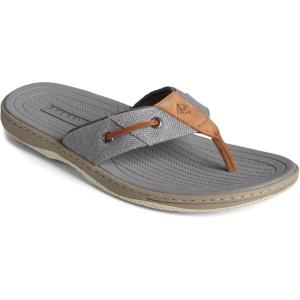 Sperry mens Baitfish ThongSandals(Grey)