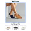 Sperry Men’s 6-Pack Loafer Socks, Non-Slip No Show Socks for Boat Shoes, Ultra Low Cut Invisible Liners with Heel Grip(Tan)