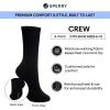 Sperry Men’s 8-Pack Cushion Comfort Crew Socks – Moisture-Wicking Athletic Socks –White Crew Socks for Everyday or Sports Use(White Heather)