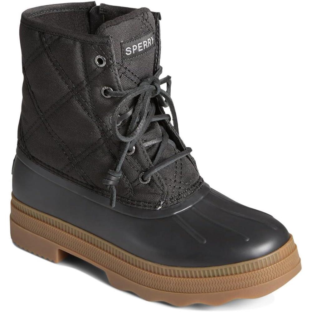imageSperry Womens Saltwater 20 Leather BootTextile Black
