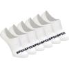 Sperry Women’s 6-Pack Arch Hugger Liner Socks – No Show, Non-Slip, Cushioned, Invisible Socks for Women Sneaker, Low Cut(White)