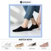 Sperry Women’s 6-Pack Super No Show Socks – Moisture-Wicking, Lightweight, No Slip Invisible Low Cut Liner Socks for Sneakers(Black)