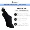 Sperry Women’s 6-Pack Super No Show Socks – Moisture-Wicking, Lightweight, No Slip Invisible Low Cut Liner Socks for Sneakers(Brown Multi)