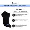 Sperry Women’s 9-Pack Low Cut Ankle Socks – Breathable, Moisture-Wicking, Cushioned, No-Show Fit for Everyday & Athletic Wear(Blue Multi)