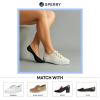 Sperry Womens Microfiber No Show Liner Socks – 3 Pair Pack – Lightweight Casual Micro Liners(Black (6 Pairs))