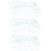 Sperry Womens Microfiber No Show Liner Socks – 3 Pair Pack – Lightweight Casual Micro Liners(White (3 Pairs))