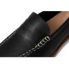 Sperry Women’s Seaport Penny PlushWave Saffiano / Metallic Leather Penny Loafer(Black)