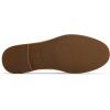 Sperry Women’s Seaport Penny PlushWave Saffiano / Metallic Leather Penny Loafer(Ecru)