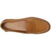 Sperry Women’s Seaport Penny PlushWave Saffiano / Metallic Leather Penny Loafer(Tan)