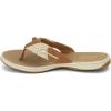 Sperry womens Parrotfish(Sahara/Gold)