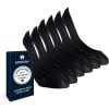 Sperry Womens Microfiber No Show Liner Socks – 3 Pair Pack – Lightweight Casual Micro Liners(Black (6 Pairs))
