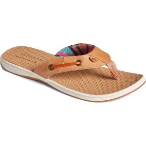 Sperry womens Sea Fish(Tan Coral Floral)