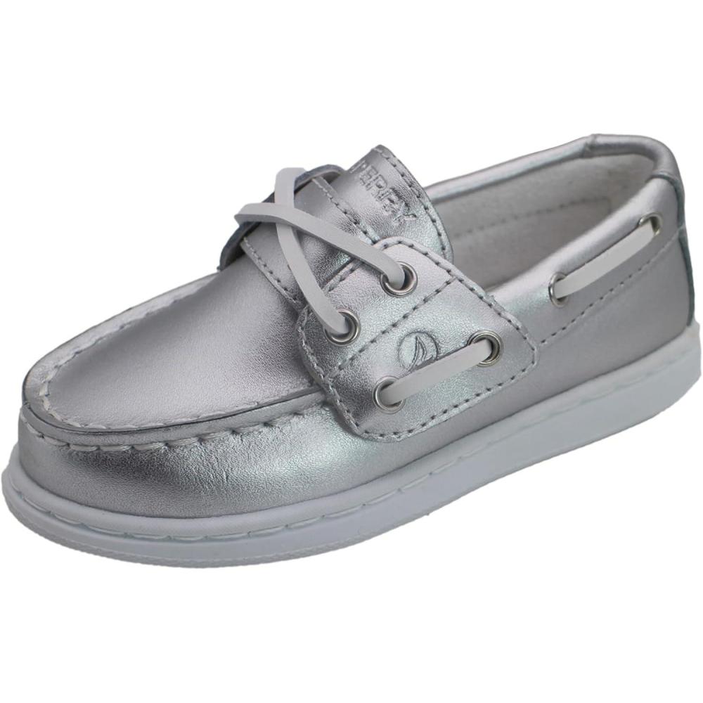 imageSperry boys Cup II Boat Little KidBig KidSilver