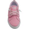 Sperry Toddler Sneakers – Slip-On Hook & Loop Shoes with Memory Foam Insole for Boys & Girls(Light Pink)