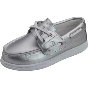 Sperry boys Cup II Boat (Little Kid/Big Kid)(Silver)
