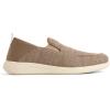 Sperry Mens Harpoon Crushback Slip on Sneaker(Taupe)