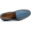 Sperry Men’s Authentic Original™ Leather Venetian Loafer, Washed Navy, 7