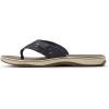 Sperry mens Baitfish Flip Flop Sandal(Navy)