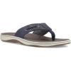 Sperry mens Baitfish Flip Flop Sandal(Navy)