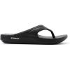 Sperry mens Flow Flip Flop Sandal(Black)
