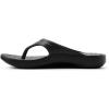 Sperry mens Flow Flip Flop Sandal(Black)