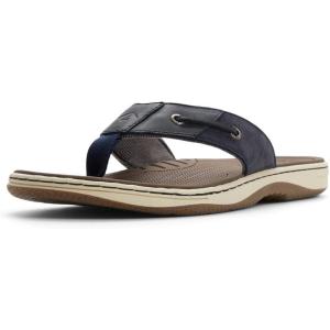 Sperry mens Baitfish Flip Flop Sandal(Navy)