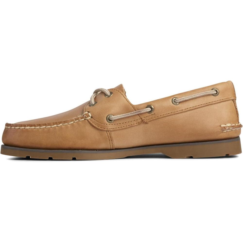 imageSperry TopSider Leeward 2 Eye Boat ShoeSaharaTan