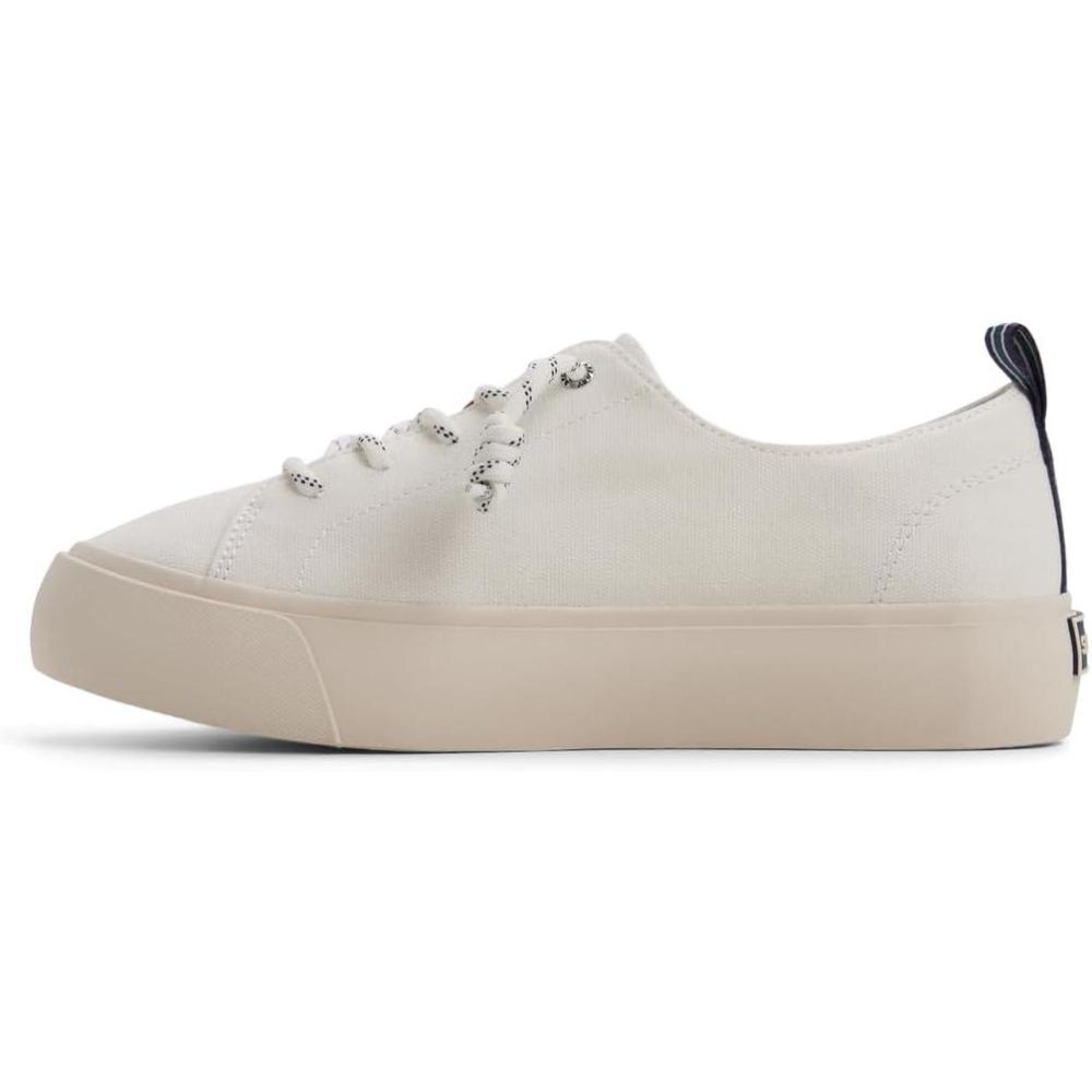 imageSperry Womens Cove Lace to Toe SneakerWhite Textile