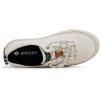Sperry Women’s Cove Lace to Toe Sneaker(White Textile)