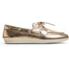 Sperry Womens Slim Boat(Gold Leather)