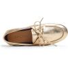Sperry Womens Slim Boat(Gold Leather)