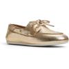 Sperry Womens Slim Boat(Gold Leather)