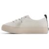 Sperry Women’s Cove Lace to Toe Sneaker(White Textile)