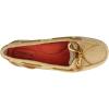 Sperry Authentic Original Float Cozy for Women – Anti-Slip Breathable Water Shoes made from Fully EVA Materials, Rubber Outsoles, and Textured Footbeds and Faux Fur Lining(Natural Embossed Leopard)