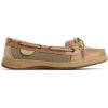 Sperry Authentic Original Float Cozy for Women – Anti-Slip Breathable Water Shoes made from Fully EVA Materials, Rubber Outsoles, and Textured Footbeds and Faux Fur Lining(Linen)