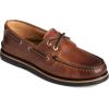 Sperry Authentic Original Float Cozy for Women – Anti-Slip Breathable Water Shoes made from Fully EVA Materials, Rubber Outsoles, and Textured Footbeds and Faux Fur Lining(Dk Burnish Brn)