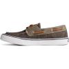 Sperry Authentic Original Float Cozy for Women – Anti-Slip Breathable Water Shoes made from Fully EVA Materials, Rubber Outsoles, and Textured Footbeds and Faux Fur Lining(Olive Canvas)