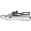 Sperry Authentic Original Float Cozy for Women – Anti-Slip Breathable Water Shoes made from Fully EVA Materials, Rubber Outsoles, and Textured Footbeds and Faux Fur Lining(Sw Grey/Navy)