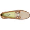 Sperry Authentic Original Float Cozy for Women – Anti-Slip Breathable Water Shoes made from Fully EVA Materials, Rubber Outsoles, and Textured Footbeds and Faux Fur Lining(Tan Multi)
