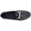 Sperry Authentic Original Float Cozy for Women – Anti-Slip Breathable Water Shoes made from Fully EVA Materials, Rubber Outsoles, and Textured Footbeds and Faux Fur Lining(Distress Navy)