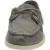 Sperry Authentic Original Float Cozy for Women – Anti-Slip Breathable Water Shoes made from Fully EVA Materials, Rubber Outsoles, and Textured Footbeds and Faux Fur Lining(Grey Twill)