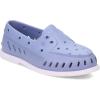 Sperry Authentic Original Float Cozy for Women – Anti-Slip Breathable Water Shoes made from Fully EVA Materials, Rubber Outsoles, and Textured Footbeds and Faux Fur Lining(Purple)