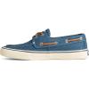 Sperry Authentic Original Float Cozy for Women – Anti-Slip Breathable Water Shoes made from Fully EVA Materials, Rubber Outsoles, and Textured Footbeds and Faux Fur Lining(Dk Blue Linen)