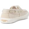 Sperry Authentic Original Float Cozy for Women – Anti-Slip Breathable Water Shoes made from Fully EVA Materials, Rubber Outsoles, and Textured Footbeds and Faux Fur Lining(White Gingham)
