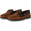 Sperry Authentic Original Float Cozy for Women – Anti-Slip Breathable Water Shoes made from Fully EVA Materials, Rubber Outsoles, and Textured Footbeds and Faux Fur Lining(Brown)